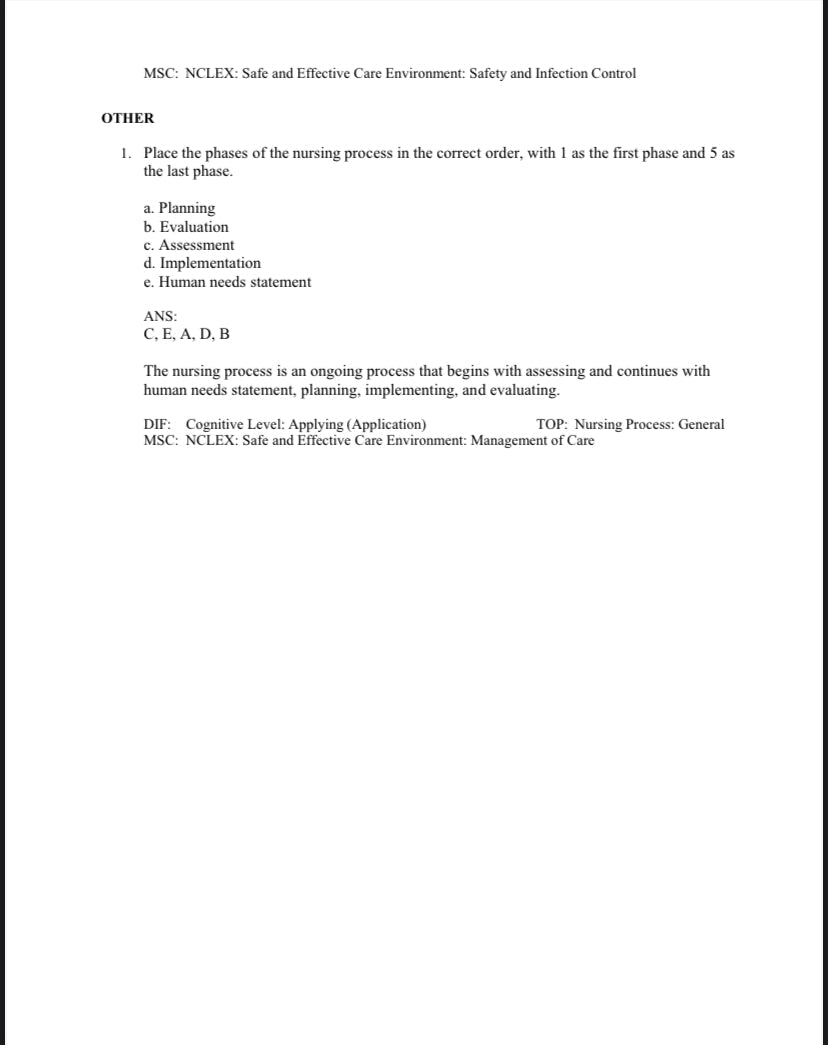 Pharmacology and the Nursing Process 10th Edition Test Bank by Lilley