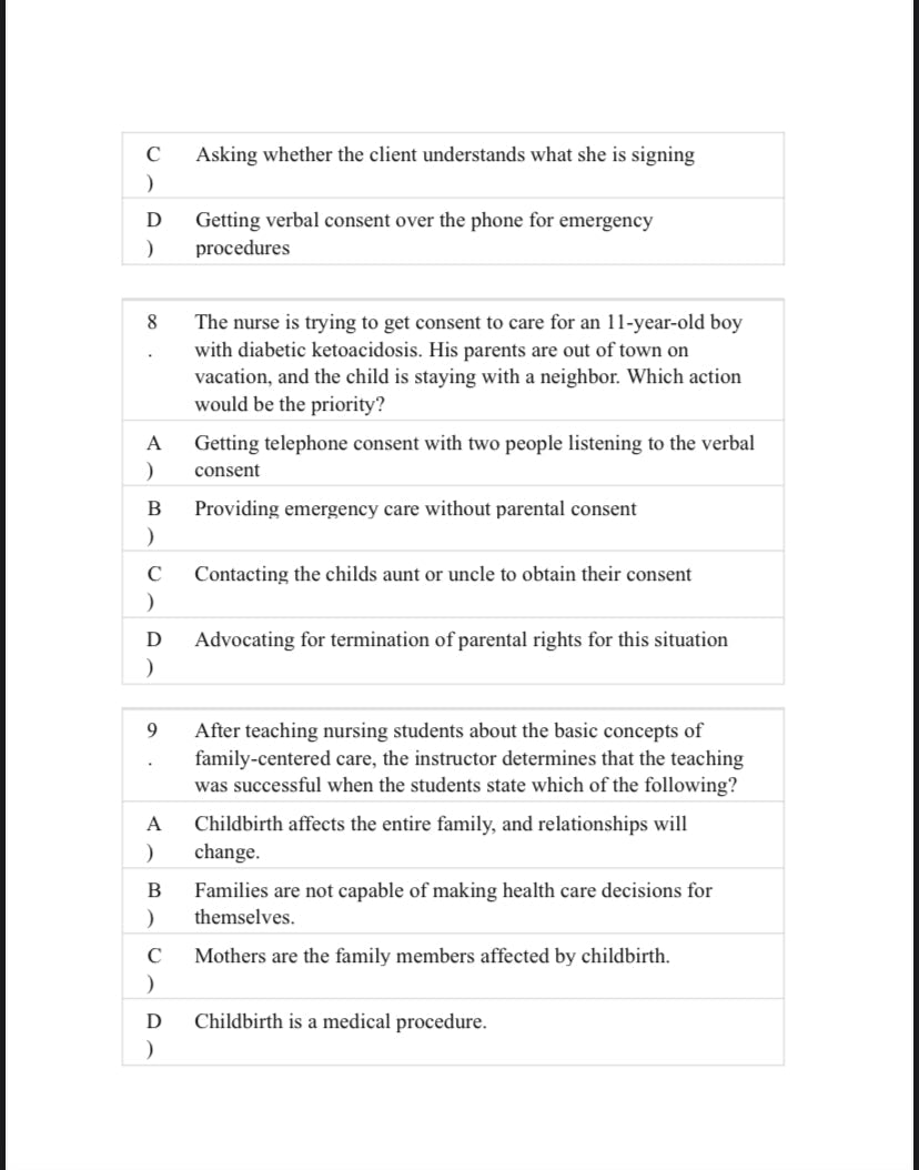 Essentials of Maternity Newborn and Women's Health Nursing 5th Edition Test Bank by Ricci