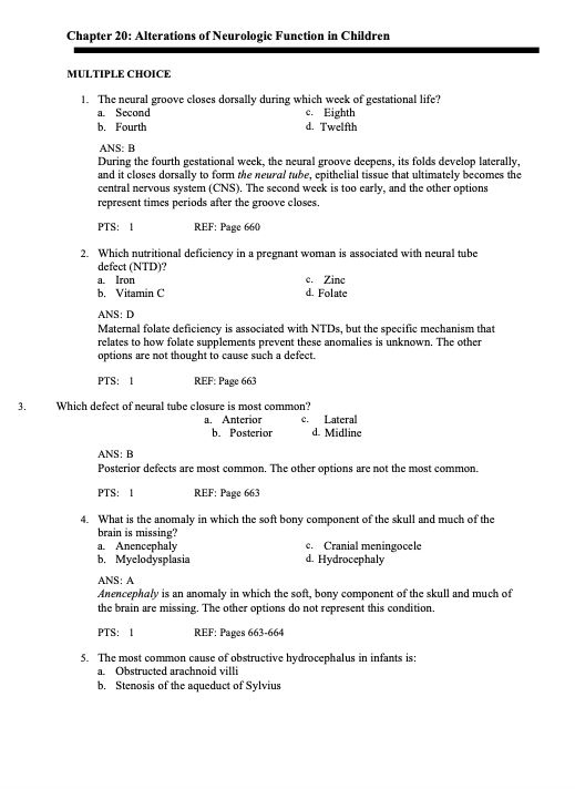  Pathophysiology 9th Edition Test Bank by McCance & Huether