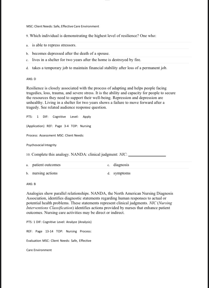 Foundations of Mental Health Care 8th Edition Test Bank by Morrison-Valfre