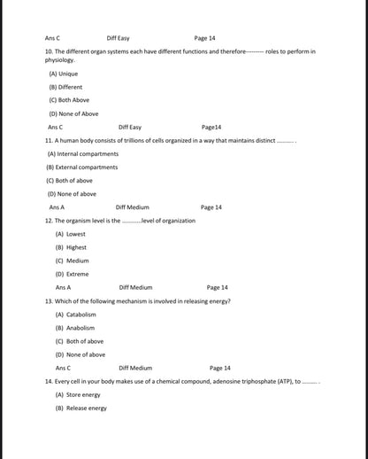 Anatomy and Physiology openstax 1st Edition Test Bank by Gordon Betts